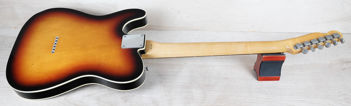 Fender TL-62B Telecaster Custom '62 Reissue MIJ 1985 Double Bound Sunburst Vintage Japan Fujigen w/ Bag