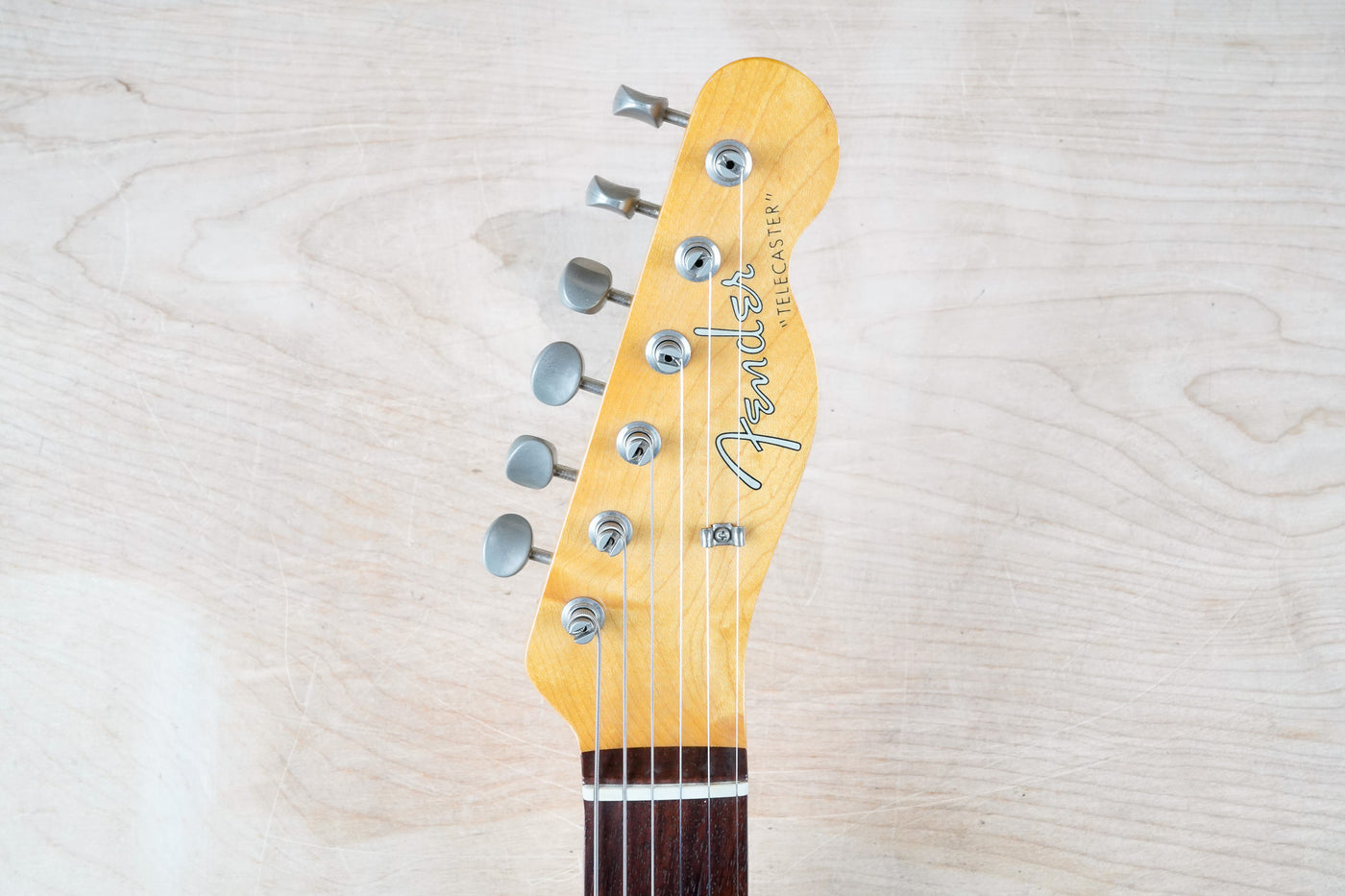 Fender TL-62B Telecaster Custom '62 Reissue MIJ 1985 Double Bound Sunburst Vintage Japan Fujigen w/ Bag