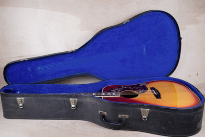 Gibson Hummingbird 1976 Cherry Sunburst Vintage w/ Hard Case
