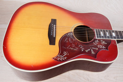 Gibson Hummingbird 1976 Cherry Sunburst Vintage w/ Hard Case
