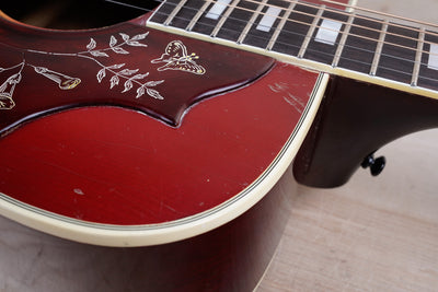 Gibson Hummingbird 1976 Cherry Sunburst Vintage w/ Hard Case