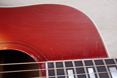 Gibson Hummingbird 1976 Cherry Sunburst Vintage w/ Hard Case