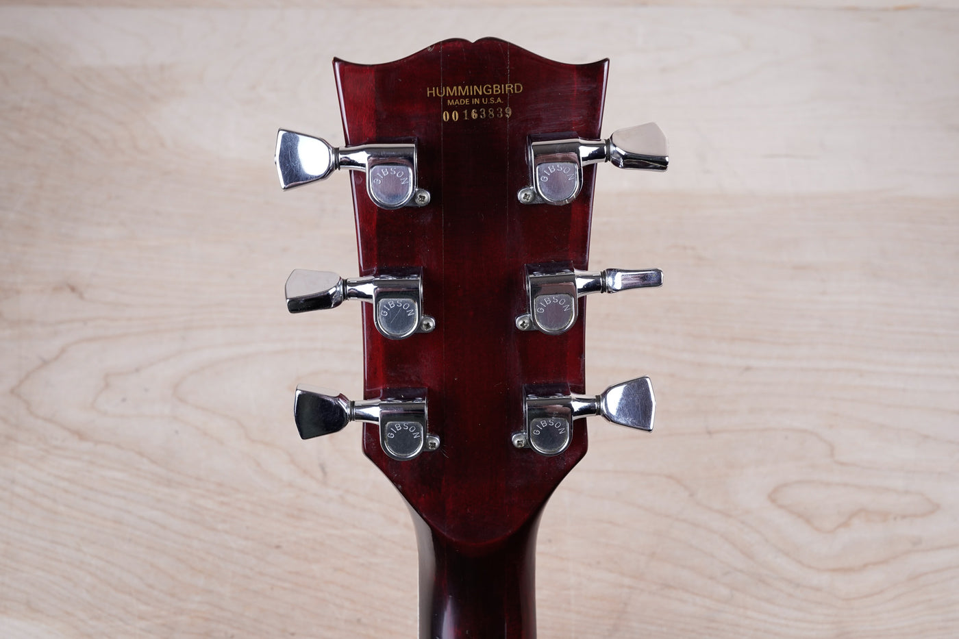 Gibson Hummingbird 1976 Cherry Sunburst Vintage w/ Hard Case
