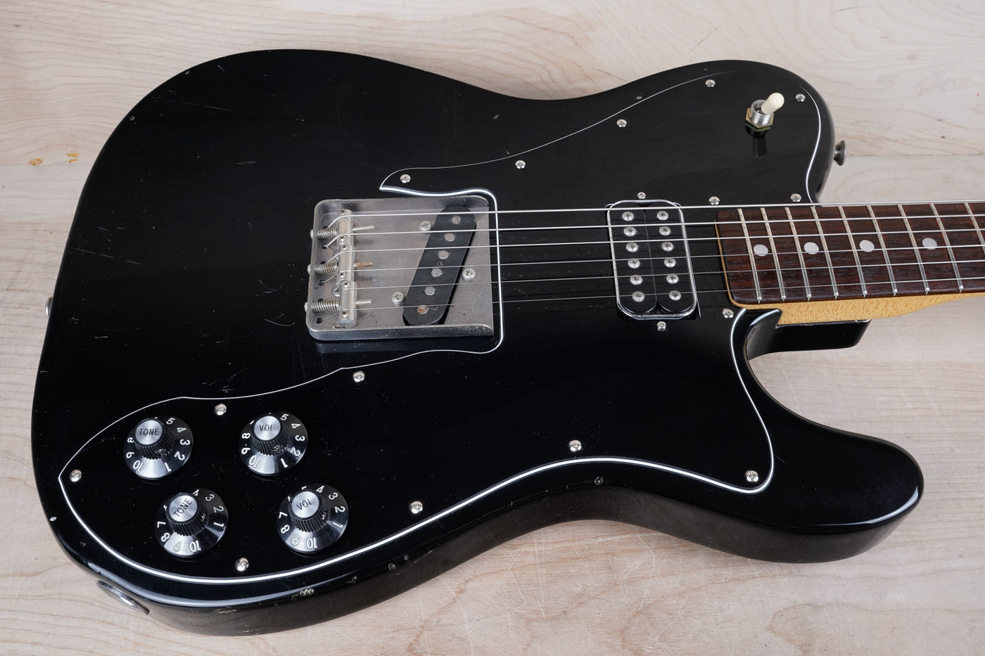 Squier JV CTC-55 '72 Telecaster Custom Reissue MIJ 1983 Black