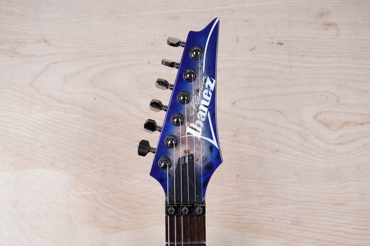 Ibanez RG1070PBZ Premium 2017 Cerulean Blue Burst w/ Hard Case