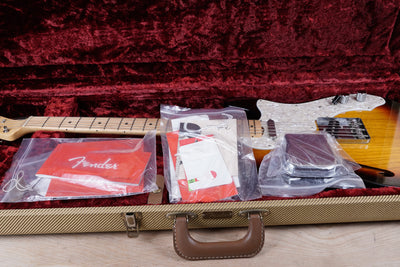 Fender Heritage '60s Telecaster Thinline MIJ 2020 Sunburst Japan Nitro Lacquer w/ Tweed Case