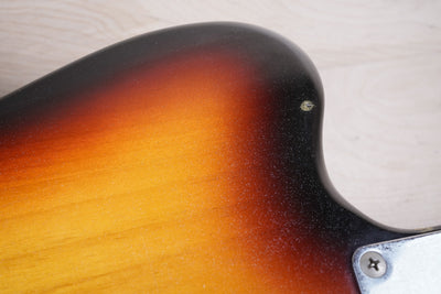 Fender JG-66 Jaguar Reissue MIJ 1996 Sunburst USA Pure Vintage Pickups Japan w/ Bag