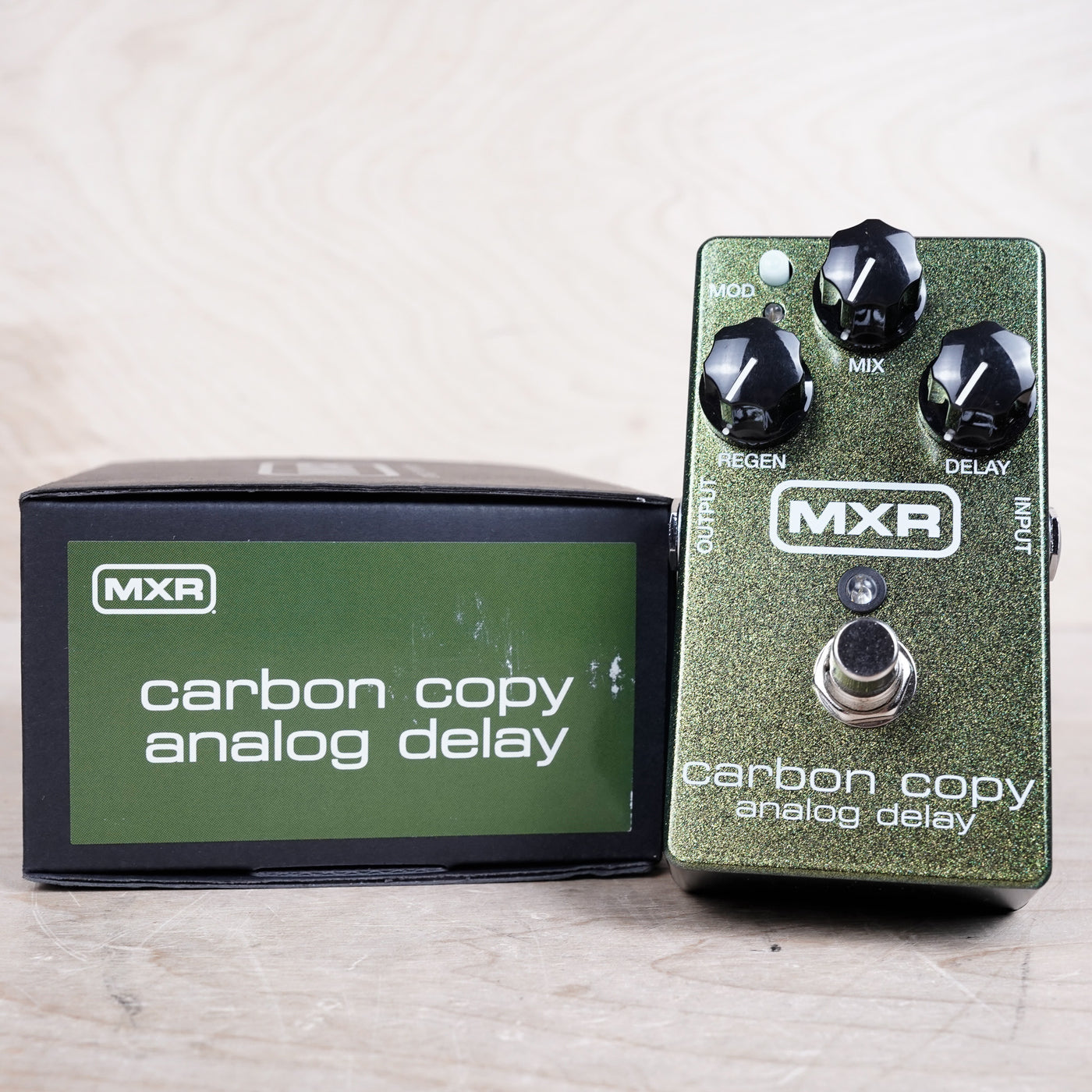 MXR M169 Carbon Copy Analog Delay Pedal Green w/ Box