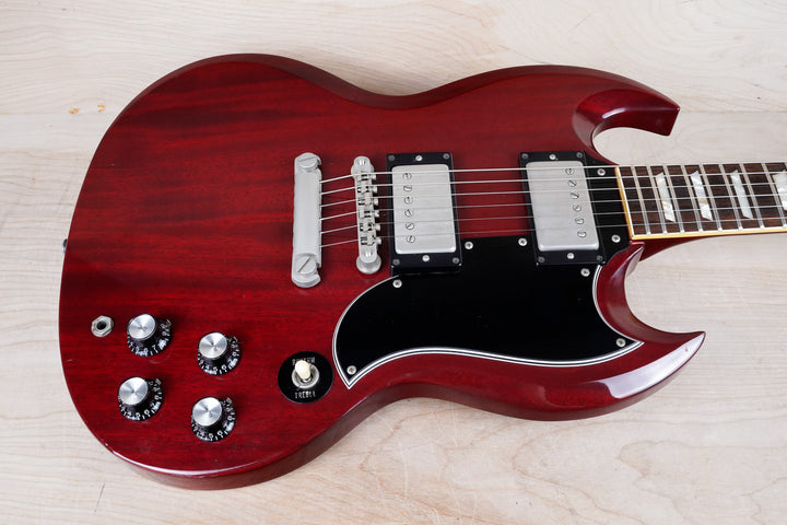 Burny RSG-65 '63 Model MIJ 1990 Cherry VH-1 PUs Japan SG w/ Bag