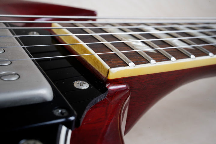 Burny RSG-65 '63 Model MIJ 1990 Cherry VH-1 PUs Japan SG w/ Bag