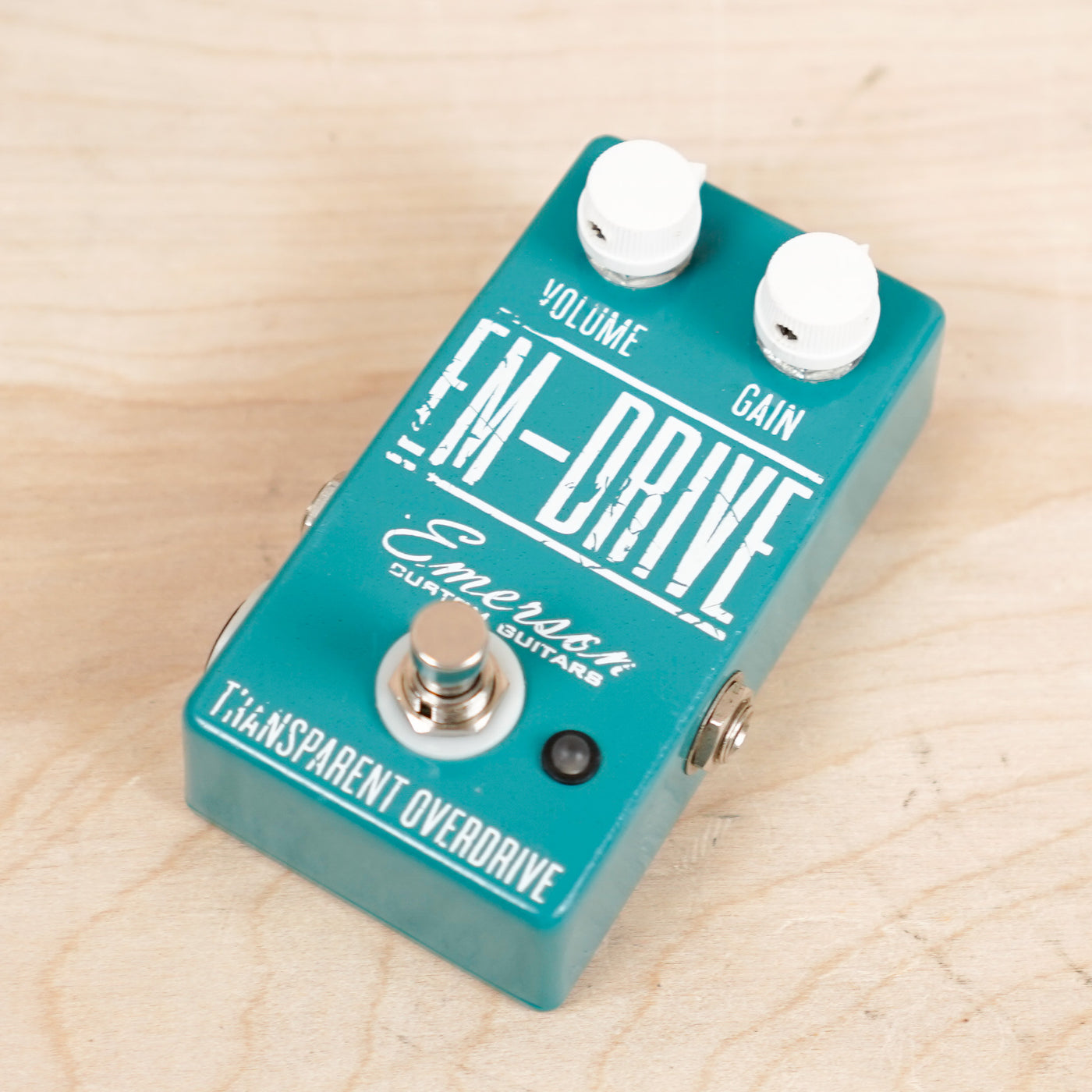 Emerson EM-Drive Transparent Overdrive Turqouise