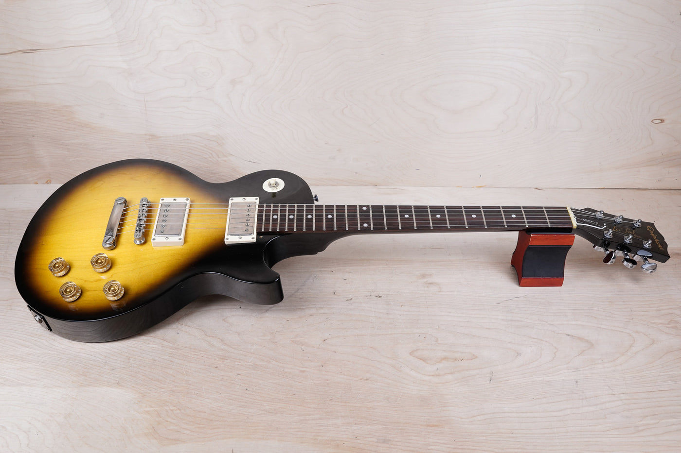 Epiphone Elitist Les Paul Studio MIJ 2004 Vintage Sunburst Japan Domestic Open Book Headstock w/ OHSC