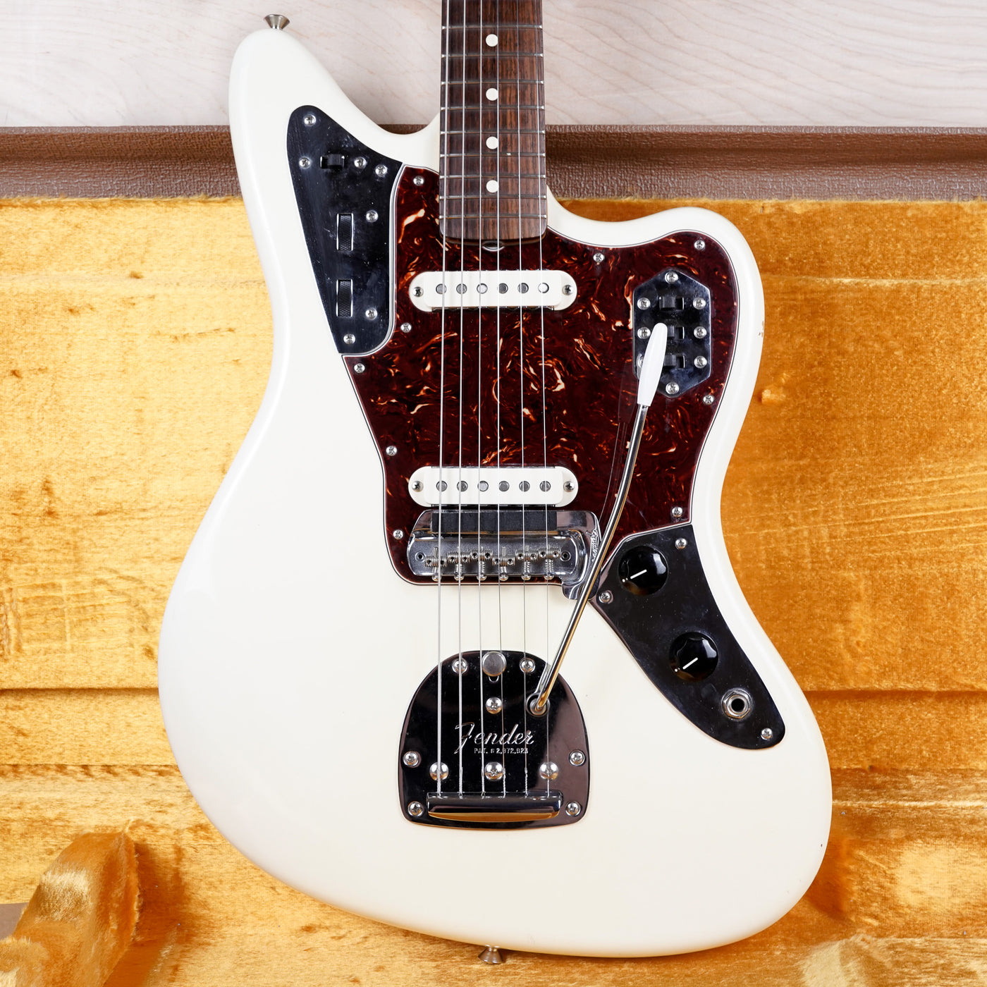 Fender American Vintage '62 Jaguar 2011 Olympic White Reissue w/ Hard Case