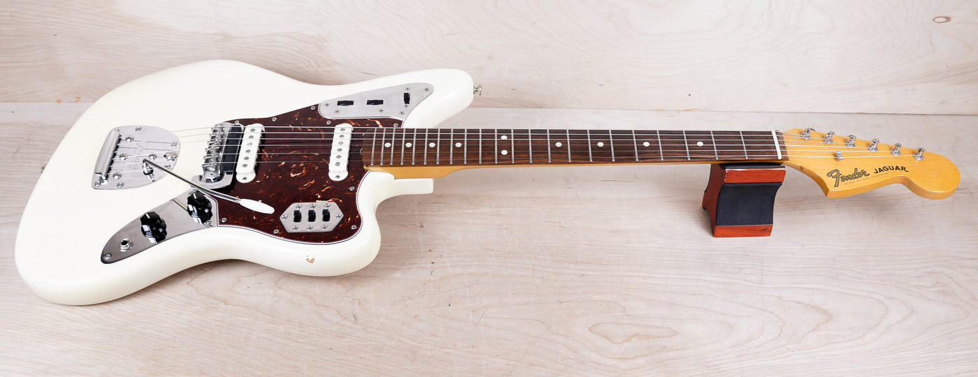 Fender American Vintage '62 Jaguar 2011 Olympic White Reissue w/ Hard Case