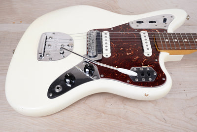 Fender American Vintage '62 Jaguar 2011 Olympic White Reissue w/ Hard Case