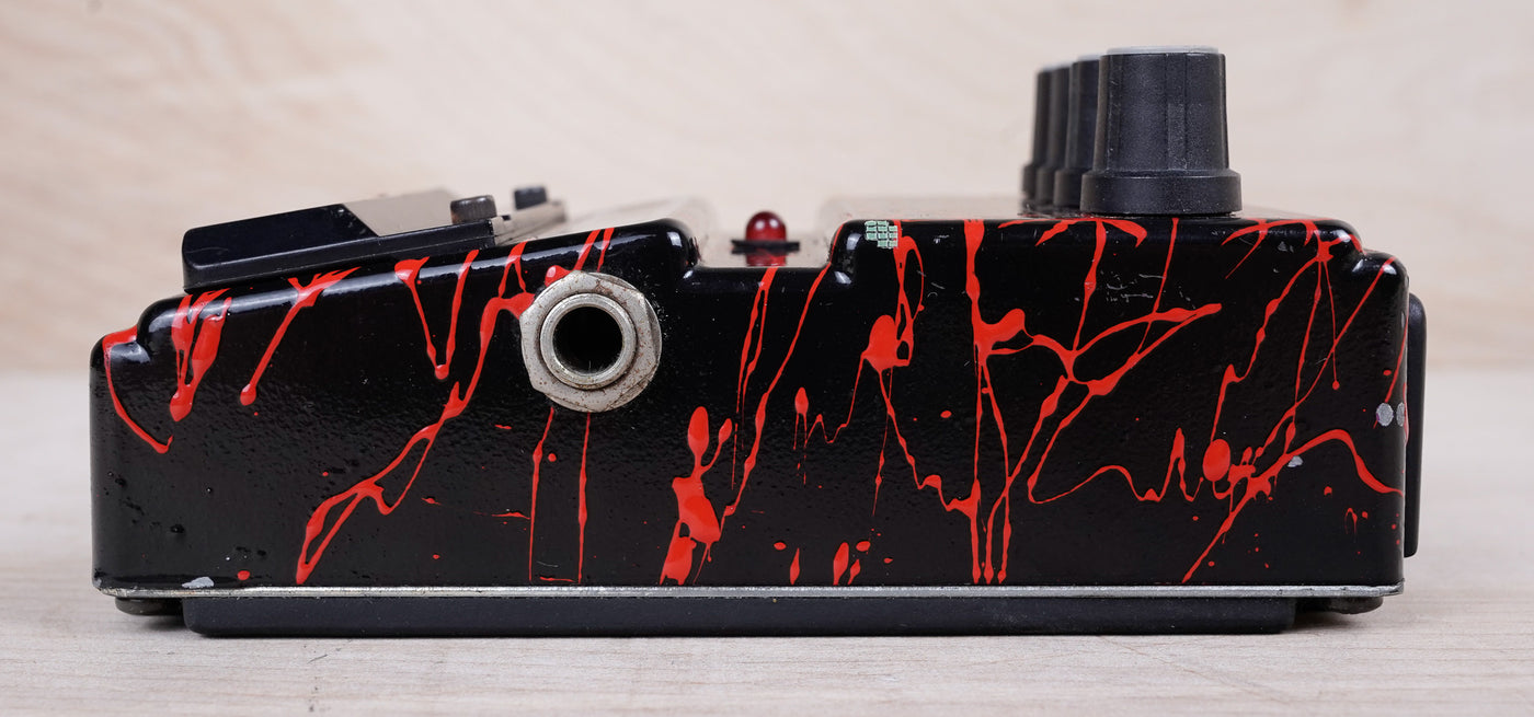 DOD Death Metal Distortion FX86 Black with Red Splatter 1993 Made in USA