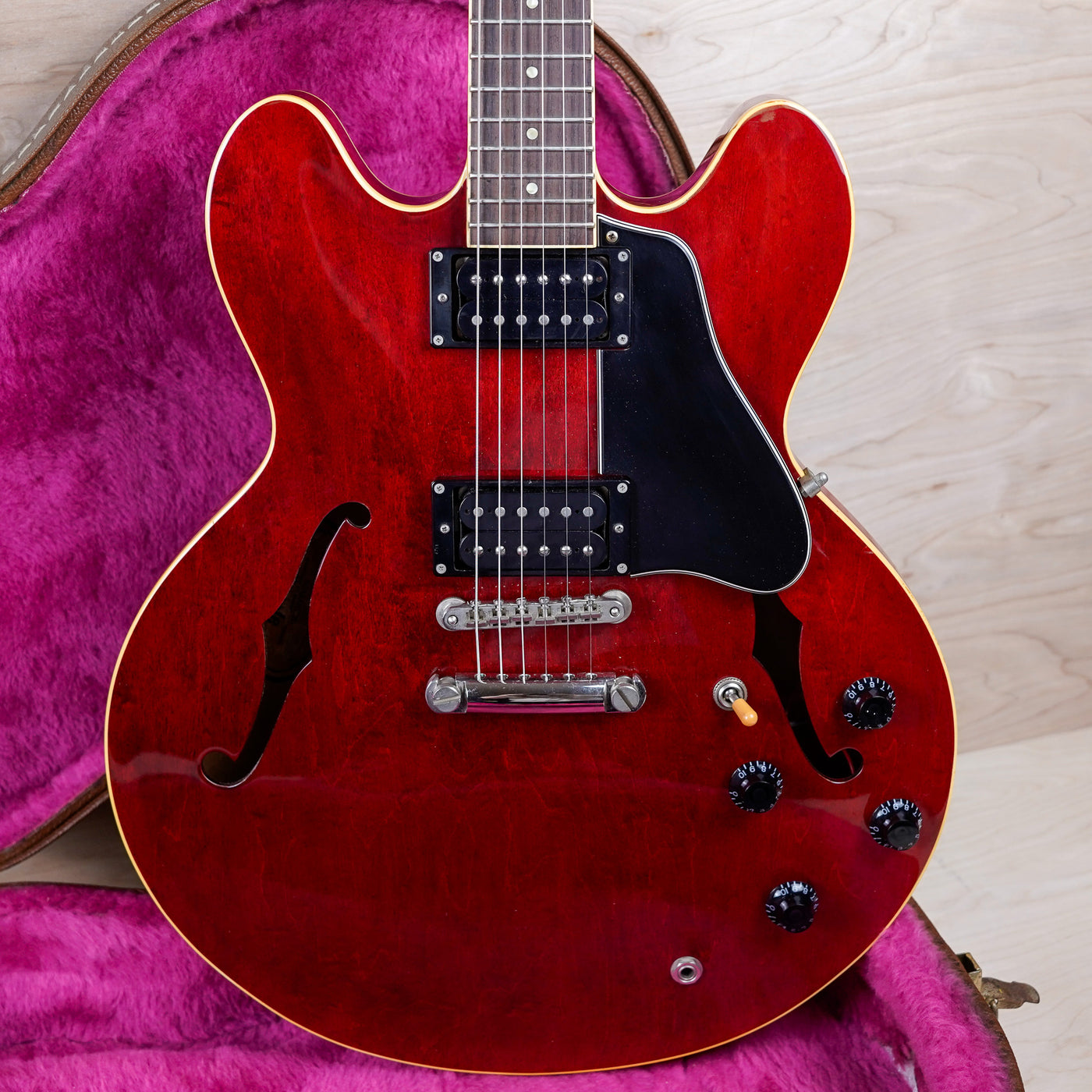 Orville by Gibson ES-335 MIJ 1994 Cherry Made in Japan MIJ w/ Gibson Hard Case