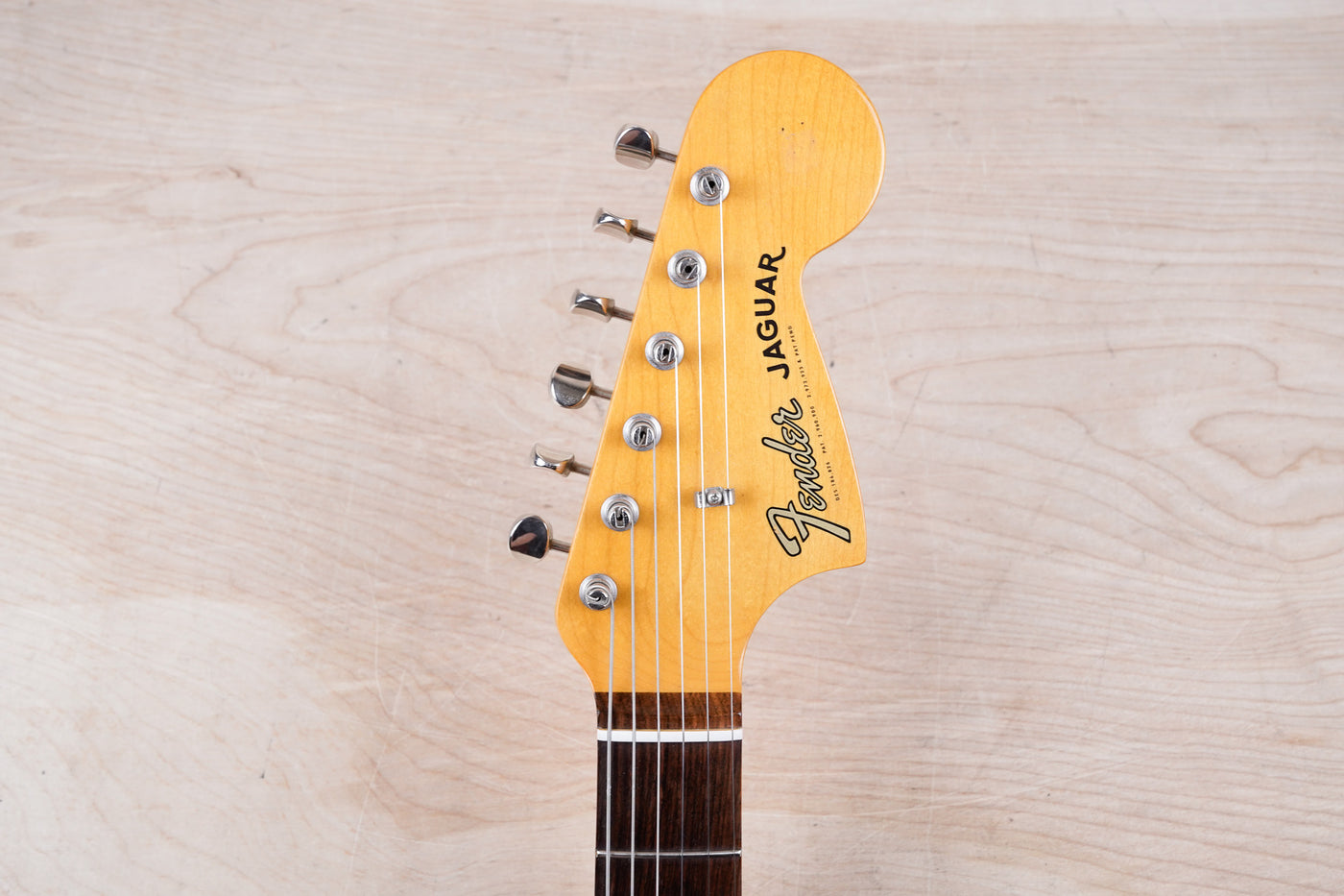 Fender American Vintage '62 Jaguar 2011 Olympic White Reissue w/ Hard Case
