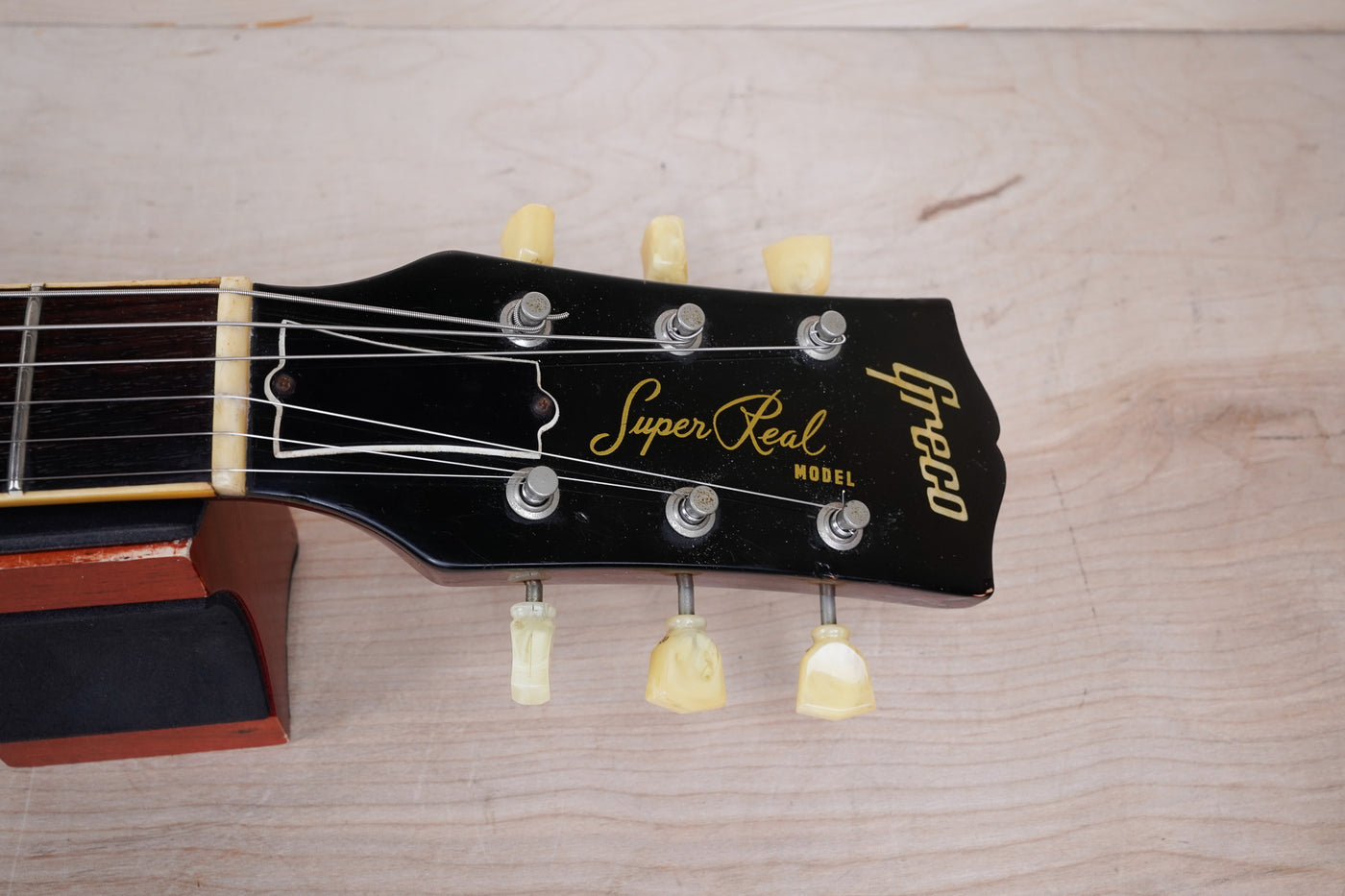 Greco Super Real EGF-850 MIJ 1981 Cherry Sunburst Made in Japan Lacquer Finish Maxon PU-2 Pickups w/ Bag