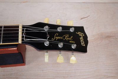 Greco Super Real EGF-850 MIJ 1981 Cherry Sunburst Made in Japan Lacquer Finish Maxon PU-2 Pickups w/ Bag