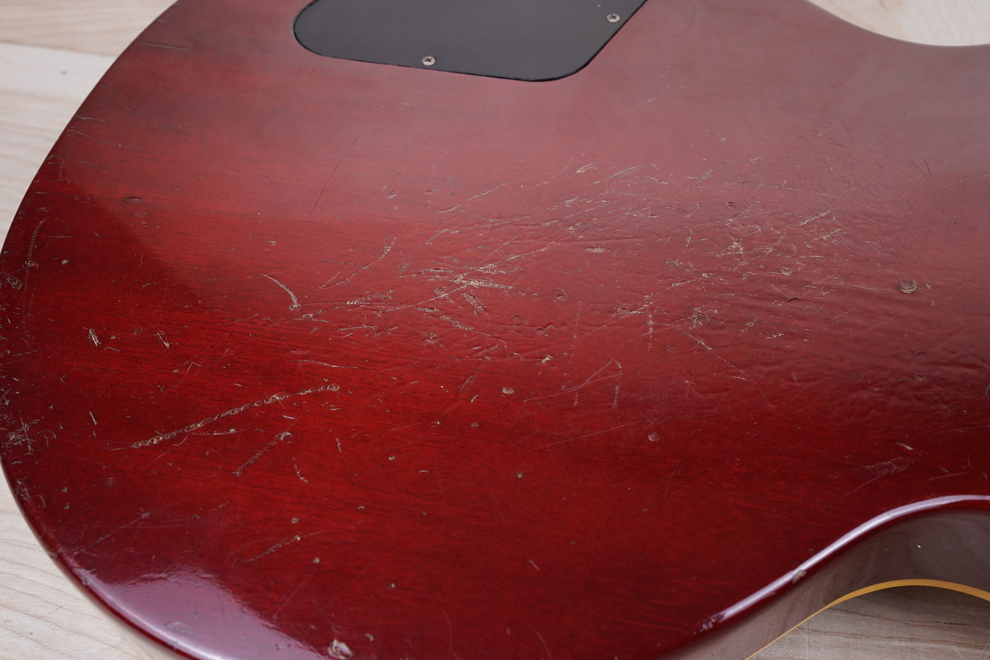 Greco Super Real EGF-850 MIJ 1981 Cherry Sunburst Made in Japan Lacquer Finish Maxon PU-2 Pickups w/ Bag