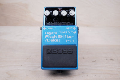 Boss PS-2 Digital Pitch Shifter/Delay (Blue Label) 1990 Blue Made in Japan MIJ