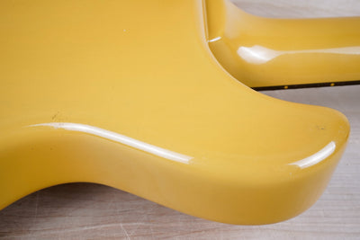 Burny Super Grade RTV-80-58 MIJ 1982 TV Yellow Vintage Japan Junior Double Cutaway Jr DC w/ Bag