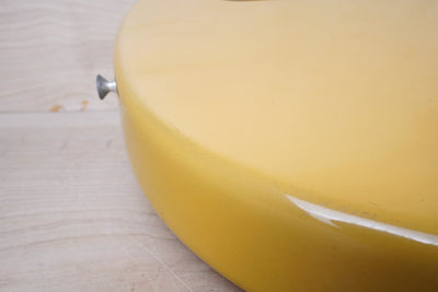 Burny Super Grade RTV-80-58 MIJ 1982 TV Yellow Vintage Japan Junior Double Cutaway Jr DC w/ Bag