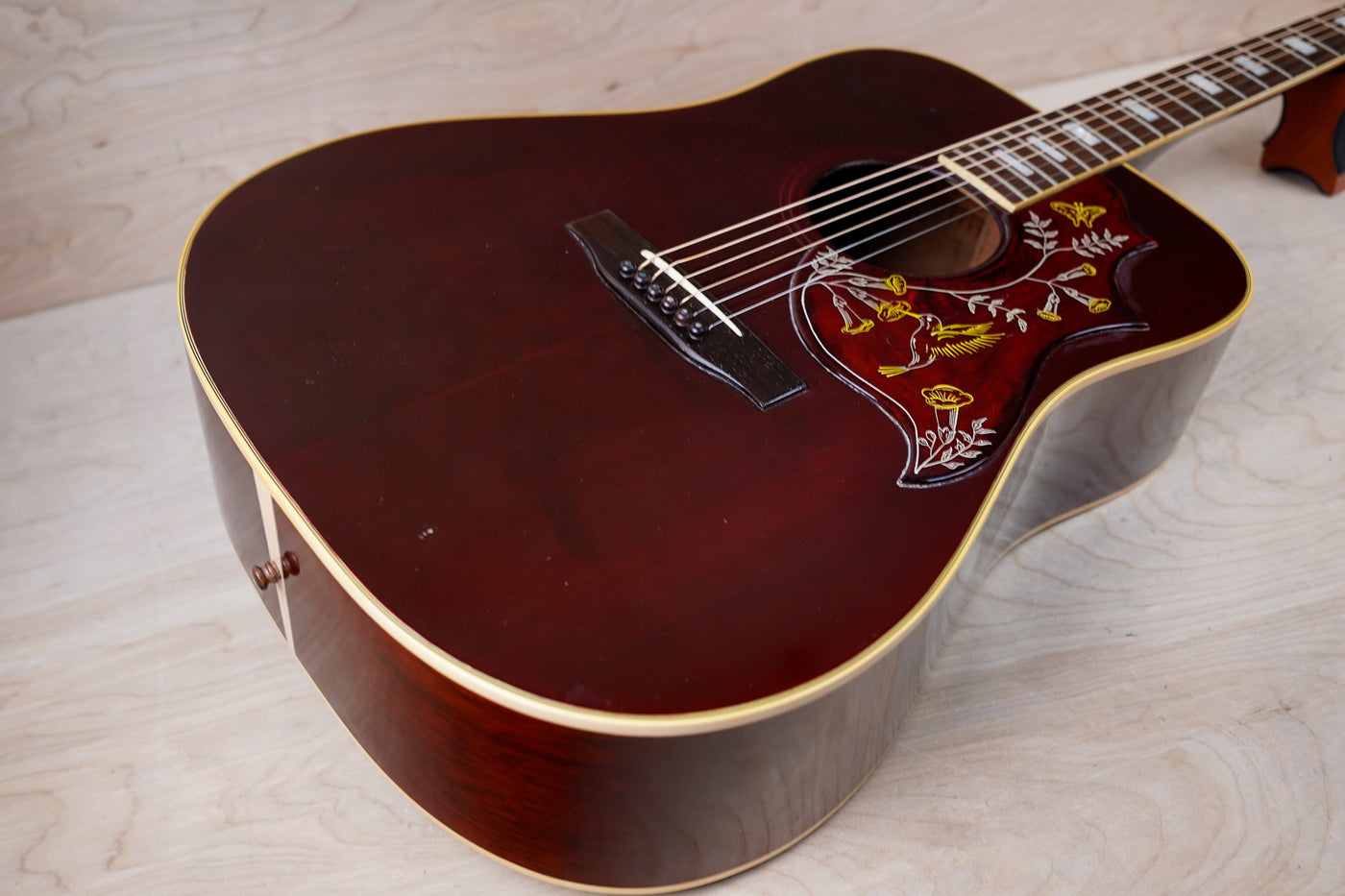 Gibson Hummingbird Custom 1977 Wine Red w/ Tags, OHSC