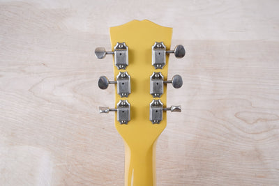 Burny Super Grade RTV-80-58 MIJ 1982 TV Yellow Vintage Japan Junior Double Cutaway Jr DC w/ Bag