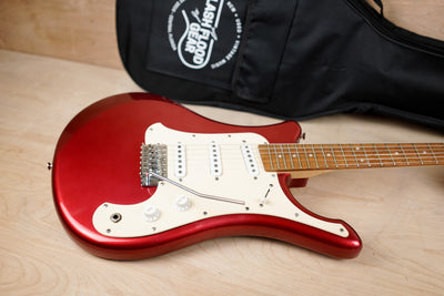 Yamaha EGV103C Flying Samurai 2005 Candy Apple Red w/ Bag
