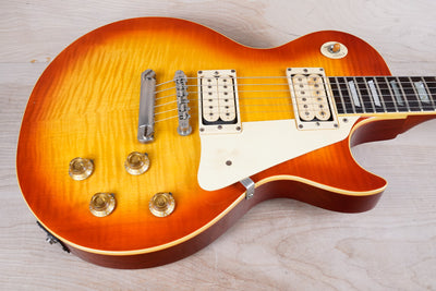 Greco Super Real EGF1000 MIJ 1980 Cherry Sunburst Lacquer Finish Vintage DiMarzio Pickups w/ Hard Case