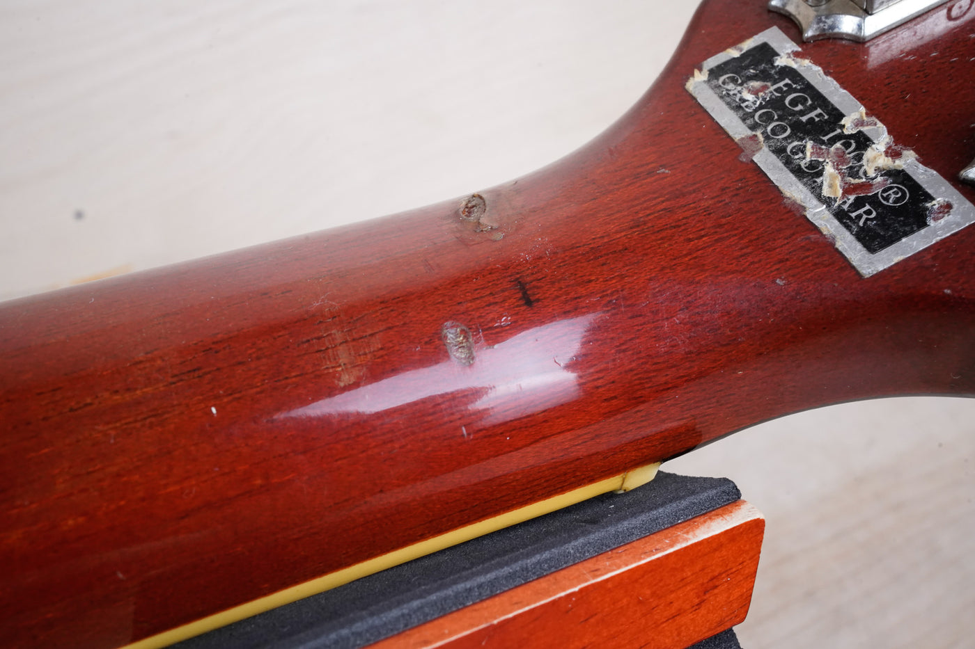 Greco Super Real EGF1000 MIJ 1980 Cherry Sunburst Lacquer Finish Vintage DiMarzio Pickups w/ Hard Case