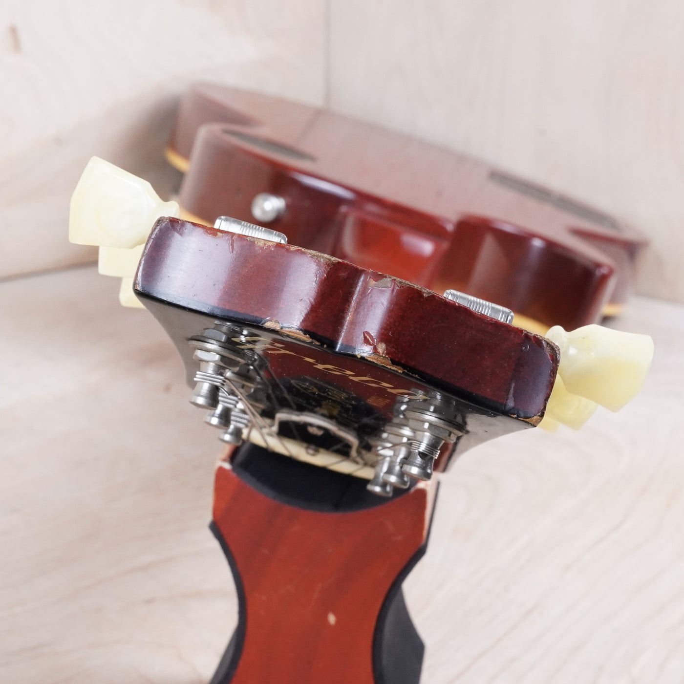 Greco Super Real EGF1000 MIJ 1980 Cherry Sunburst Lacquer Finish Vintage DiMarzio Pickups w/ Hard Case