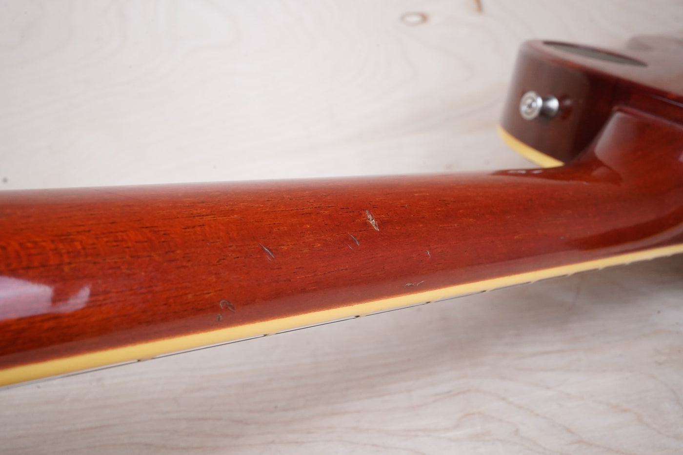 Greco Super Real EGF1000 MIJ 1980 Cherry Sunburst Lacquer Finish Vintage DiMarzio Pickups w/ Hard Case