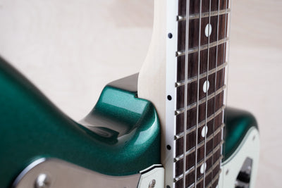 Fender FSR Traditional II '60s Jaguar MIJ 2025 Sherwood Green Metallic USA Pure Vintage Pickups Japan Exclusive w/ Bag