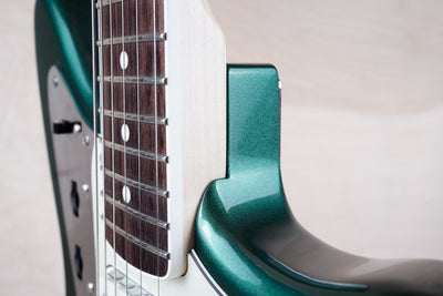 Fender FSR Traditional II '60s Jaguar MIJ 2025 Sherwood Green Metallic USA Pure Vintage Pickups Japan Exclusive w/ Bag