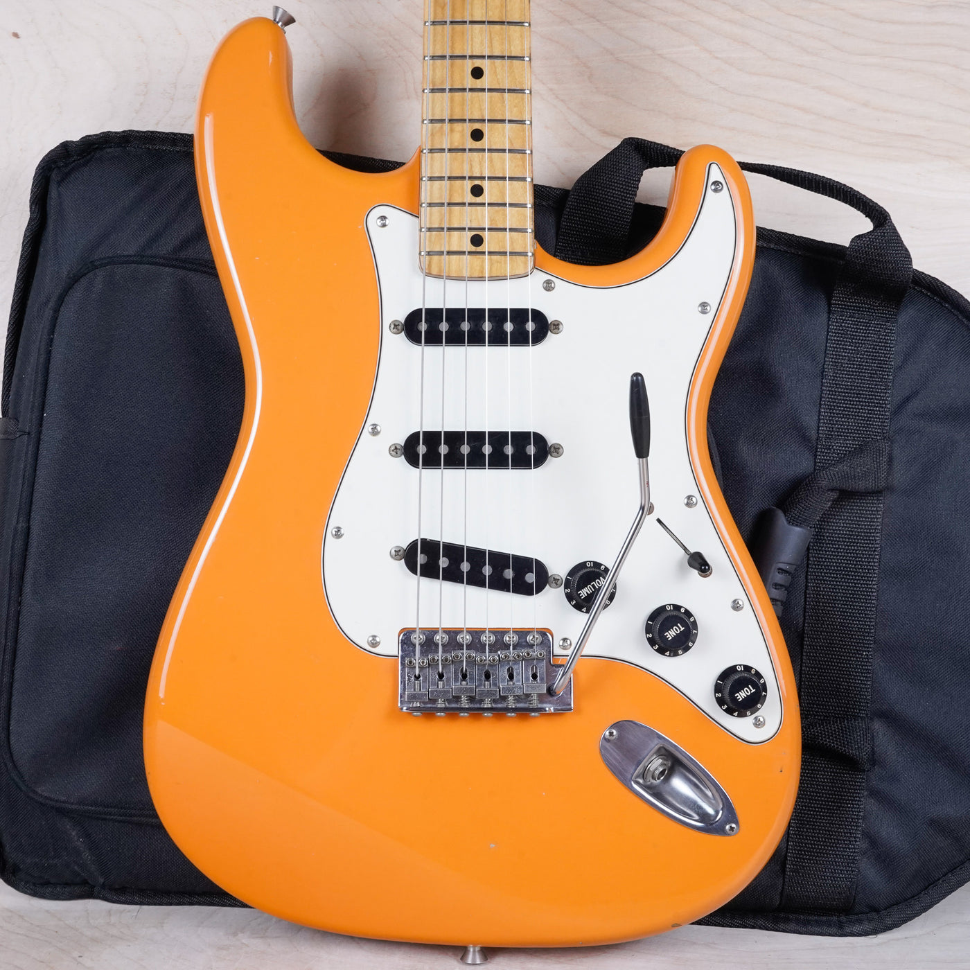 Fender ST-72 Stratocaster '72 Reissue CIJ 1997 Capri Orange USA Vintage Pickups Japan w/ Bag