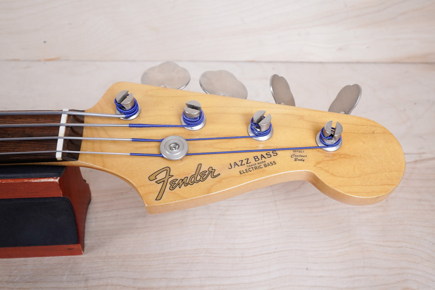 Fender JB62FL Order Made Fretless Jazz Bass Reissue MIJ 1993 Sunburst  Lacquer FInish Japan Fujigen w/ Bag