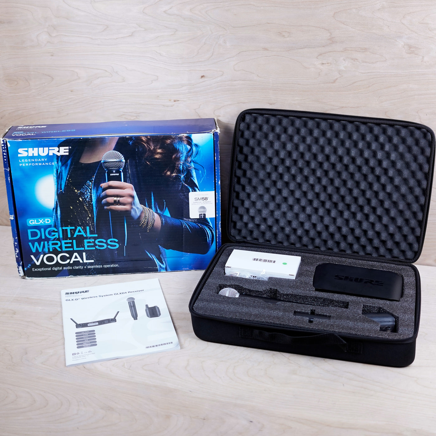 Shure GLX-D Digital Wireless Vocal System (SM58)
