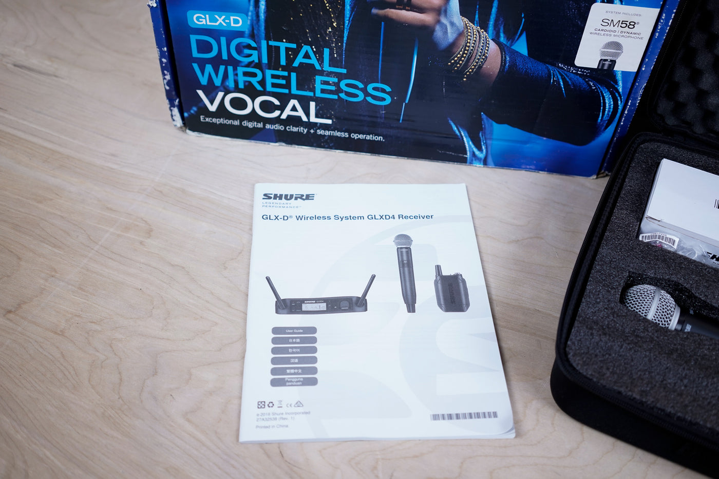 Shure GLX-D Digital Wireless Vocal System (SM58)