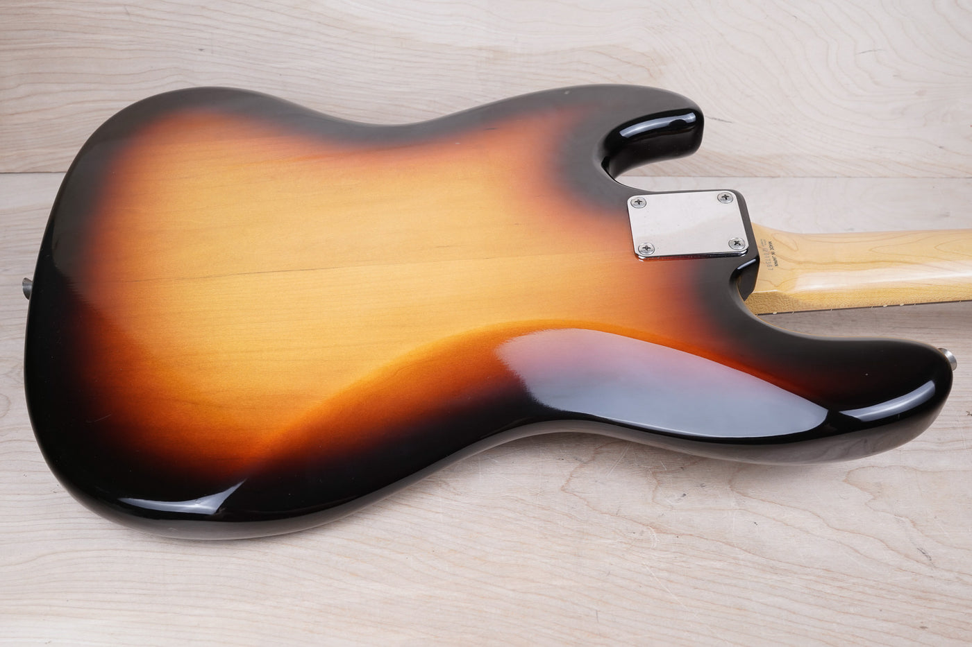 Fender JB62FL Order Made Fretless Jazz Bass Reissue MIJ 1993 Sunburst  Lacquer FInish Japan Fujigen w/ Bag