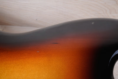 Fender JB62FL Order Made Fretless Jazz Bass Reissue MIJ 1993 Sunburst  Lacquer FInish Japan Fujigen w/ Bag