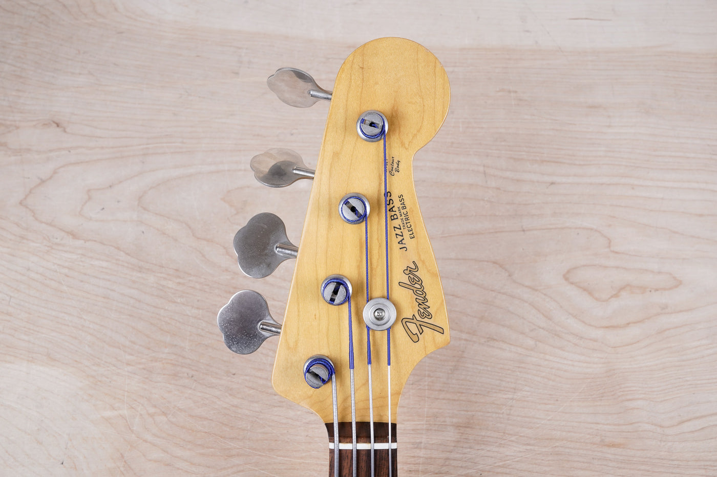Fender JB62FL Order Made Fretless Jazz Bass Reissue MIJ 1993 Sunburst  Lacquer FInish Japan Fujigen w/ Bag