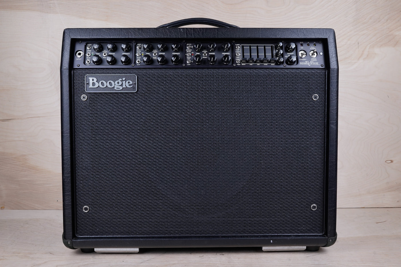 Mesa Boogie Mark V 3-Channel 90-Watt 1x12" Guitar Combo 2010 Black w/ Footswitch