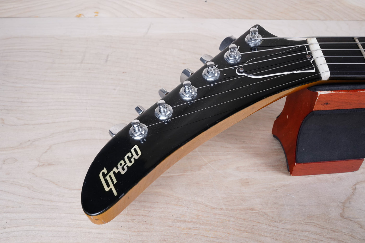 Greco Order Made EX-1000 Left Handed MIJ 1975 Natural Fujigen (Lefty EX800, Ibanez Destroyer 2459) w/ Bag