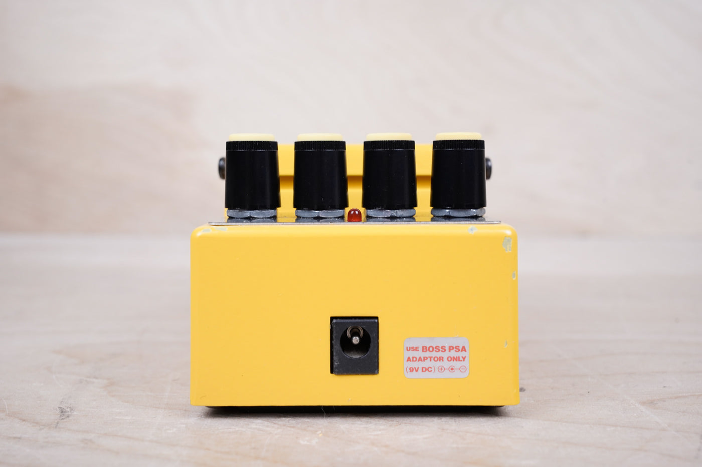 Boss OS-2 OverDrive/Distortion (Silver Label) 2010 Yellow w/ Box, Paperwork