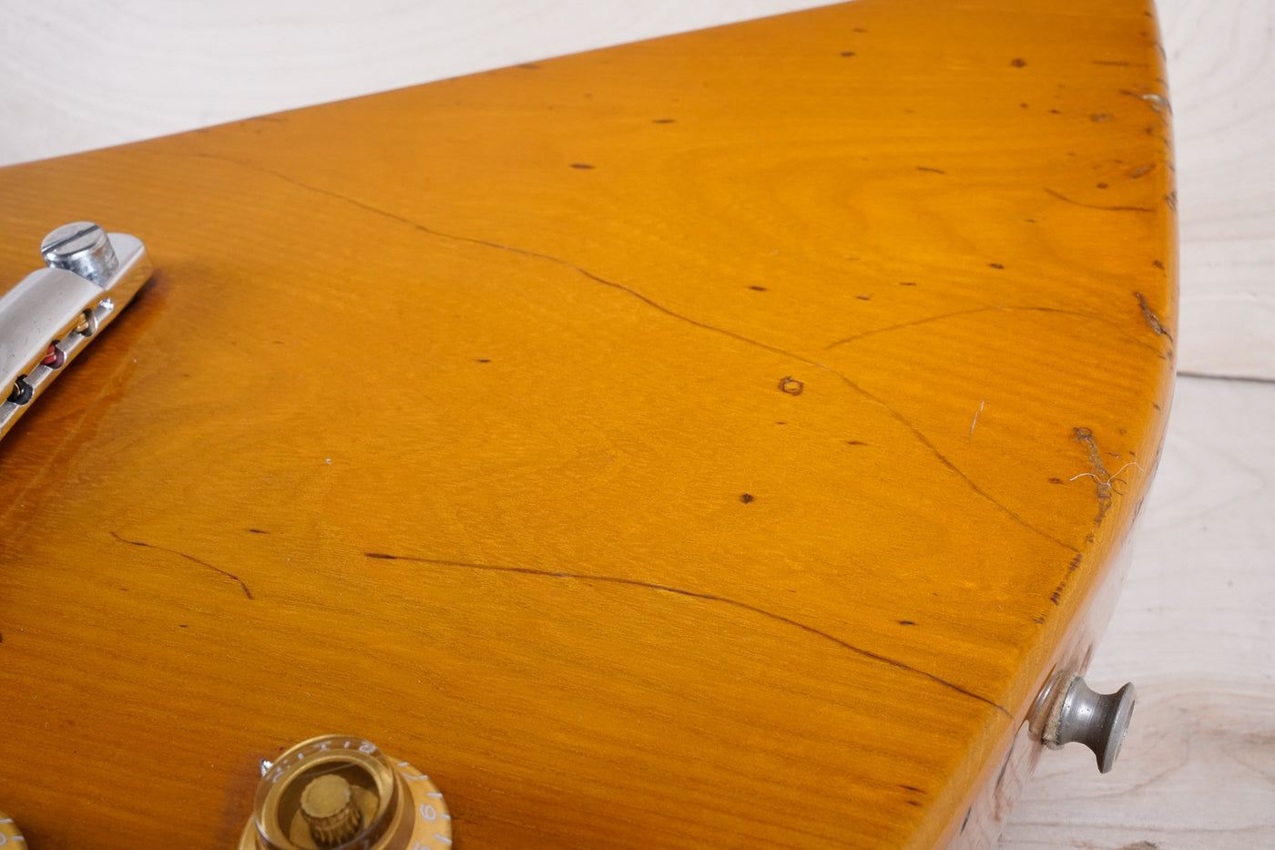 Greco Order Made EX-1000 Left Handed MIJ 1975 Natural Fujigen (Lefty EX800, Ibanez Destroyer 2459) w/ Bag