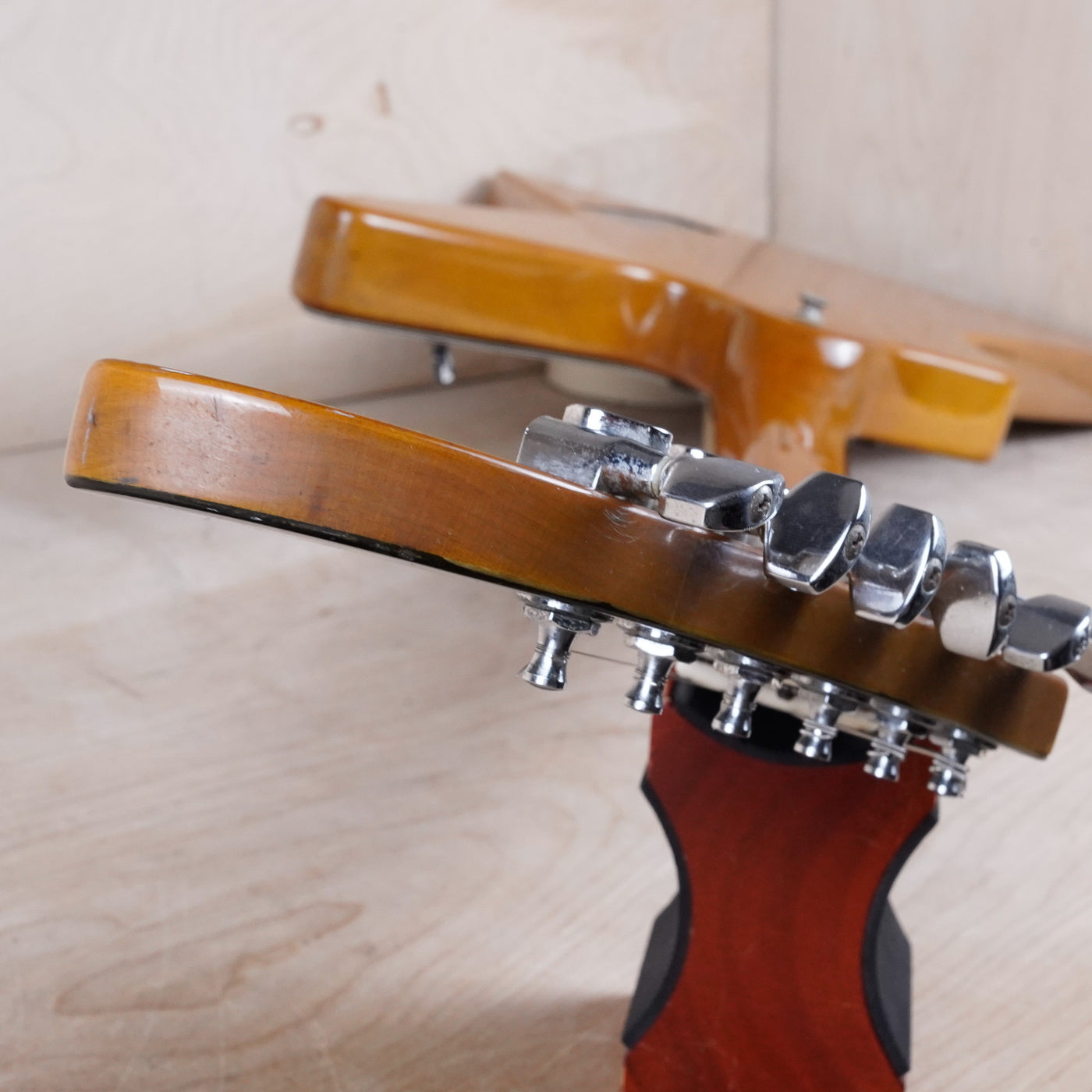 Greco Order Made EX-1000 Left Handed MIJ 1975 Natural Fujigen (Lefty EX800, Ibanez Destroyer 2459) w/ Bag