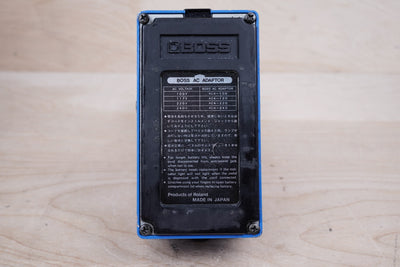 Boss CS-3 Compression Sustainer (Black Label) 1986 Blue Made in Japan MIJ ACA
